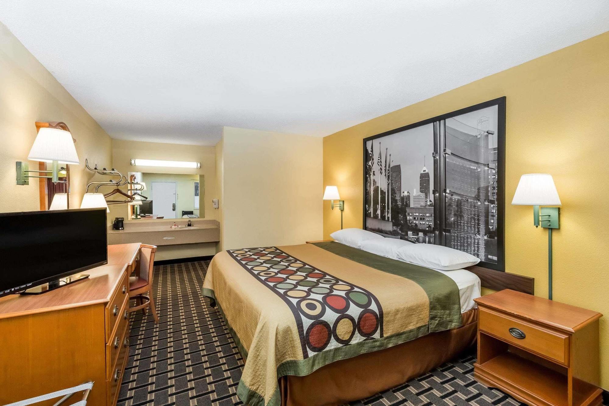 Super 8 By Wyndham Indianapolis-Southport Rd Motel Eksteriør billede